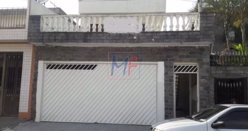 REF 6915 - Belo sobrado no bairro Vila Santa Virginia - Vila Ema, com 3 dorms (1 suíte), sala, cozinha, lavabo, 3 vagas de garagem, 180 m².