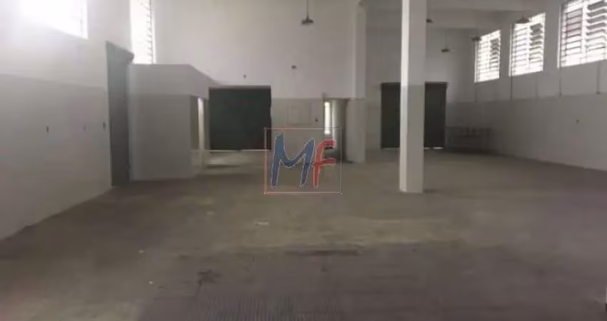 Excelente Galpão V. Nova York,  2 frentes , 800 m², escritório, pé direito alto, imóvel alugado R$10 mil( 03/2024). ZPI REF: 7607