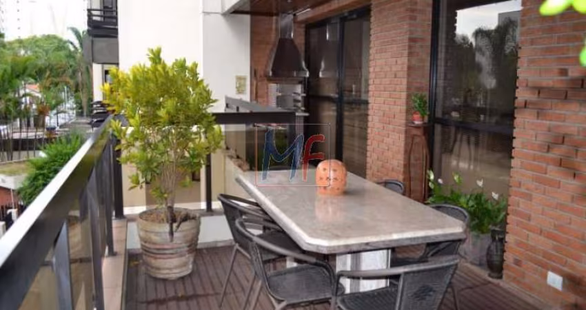REF  7655 - Lindo apto alto padrão, 246 m²,3 suítes ,4 vgs, Real  Parque.