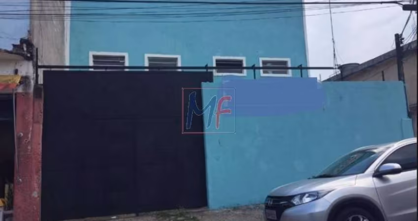 Excelente galpão 300  m²  a,c, e 350 m² terreno , 3 banheiros e escritório em  São Mateus. Testada de 10 m. ZMa  . REF: 7738.