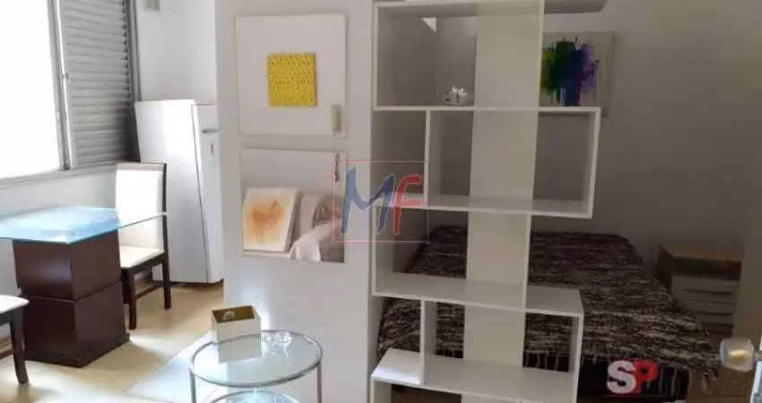 Ref 8947 - apartamento em condomínio  bairro república, 1 dormitório , 30 m a 20 min.  metrô república, linhas 4 (amarela) e 3 (vermelha)