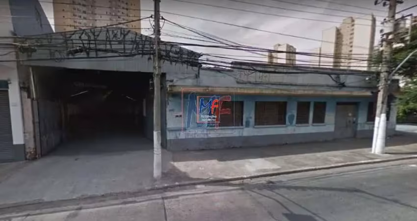 Excelente terreno com 2.539 m2  para venda no bairro tatuapé,  2.371m² a.c. - duas frentes - zeis 3. sem permutas.  duas testadas total 77 m2. ref  9408
