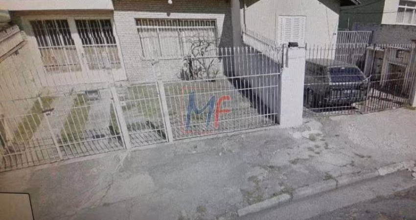 REF: 11.061 Ótimo terreno com 626 m², 13 m² de testada e 15 m² de fundos no bairro: Vila Maria Alta, excelente localização. Estuda proposta.
