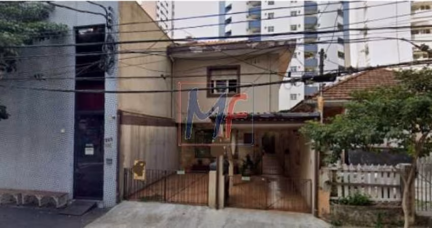 Ótimo Terreno com  143 m² e 112 m² A.C.,  testada  5,80 m  Moema . Zoneamento: ZEU. Estuda propostas e  permutas. REF 11.515