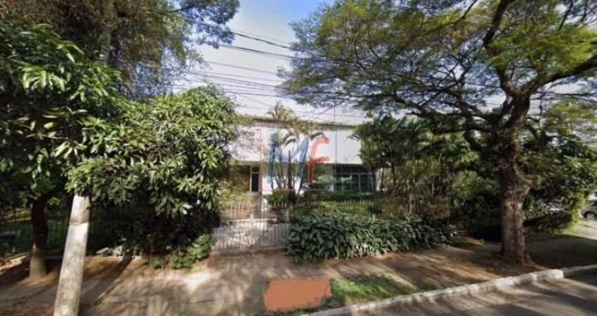 Excelente Terreno no bairro Alto de Pinheiros, com 700 m² construídos e 1451 m²  terreno, zoneamento ZECOR-1. Sem permutas. REF 11.886