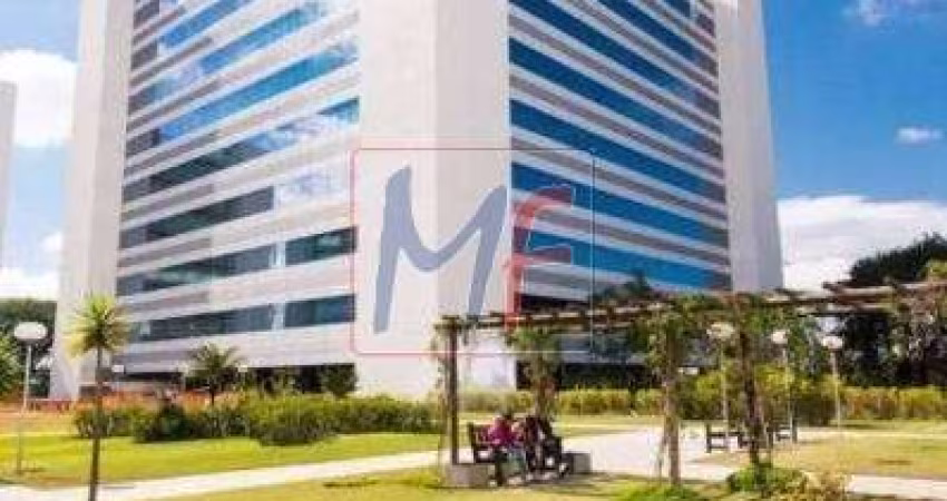 Ótimo Conjunto comercial  , uma  Laje , no bairro Jardim São Luís, Centro Empresarial de SP,  2.844 m², 28 vagas, ar condicionado.(REF: 12.375)
