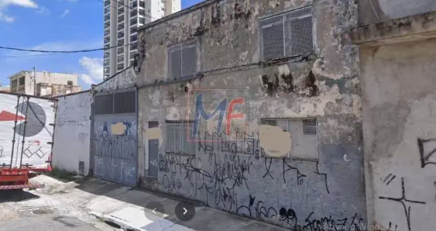 Ref: 12.386 ótimo galpão com 522 m² de terreno, 549  m² de ac., 12 m² de testada, no bairro sacomã. não aceita  permuta.  zoneamento: zm.