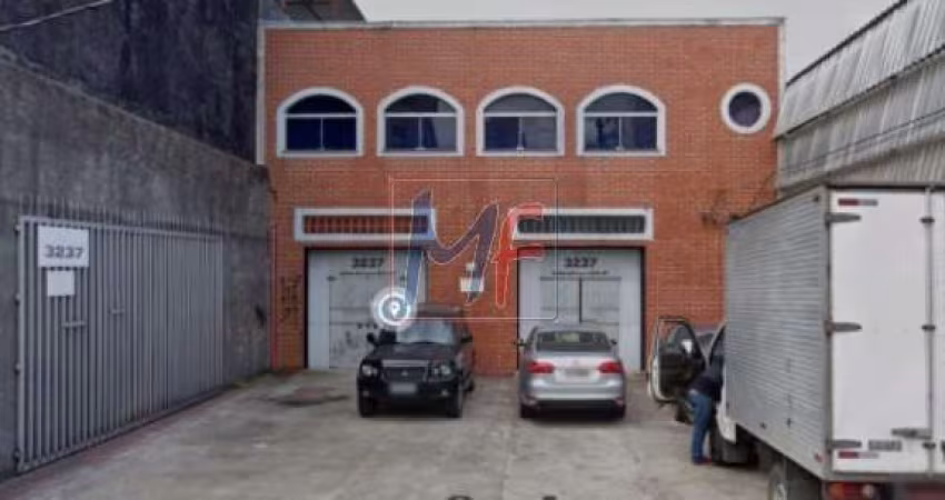 REF-13.478 Excelente Terreno localizado no bairro Mooca, 867 m² a.c, 612 m² a.t. Frente: 12 m, ZONEAMENTO: ZM .