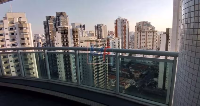 REF: 13.516 - Excelente apartamento no Jd Anália Franco com 4 suítes, depósito, 5 vagas, 296 m², varanda gourmet,  lazer completo e vago !