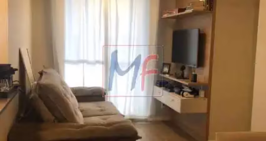 Ref: 13.520 - excelente apartamento no bairro vila maria, com 2 dorms, varanda, móveis planejados em todos os ambientes, 1 vaga, 53 m² .