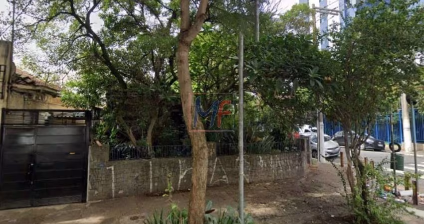 Excelente terreno no bairro Vila Monte Alegre, de esquina com 375 m² e 154 m² de construção,  duas testadas,  zoneamento - ZC REF: 13.839