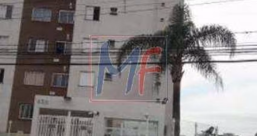 Excelente apto no bairro Jardim Umarizal, com 44 m² sala, cozinha americana, 2 quartos, piso laminado, 1 vaga de garagem. REF: 14.080