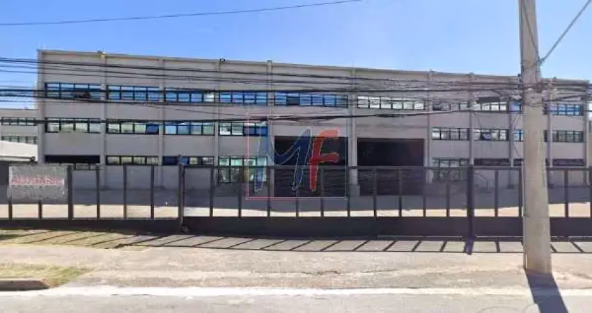 Ref. 14.181  excelente galpão para locação no bairro tamboré, 10.000m² terreno , 9.500m² a.c. pé direito 10 m , 4 docas, area fabril7 mil m2.