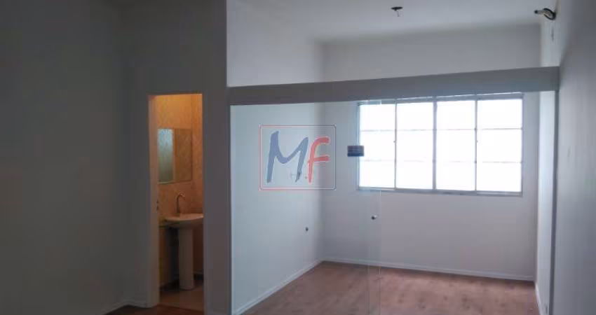 Excelente Conjunto Comercial Vila Mascote, sala  com 28m² a.u., copa, banheiro e muito bem localizado. REF. 14.313