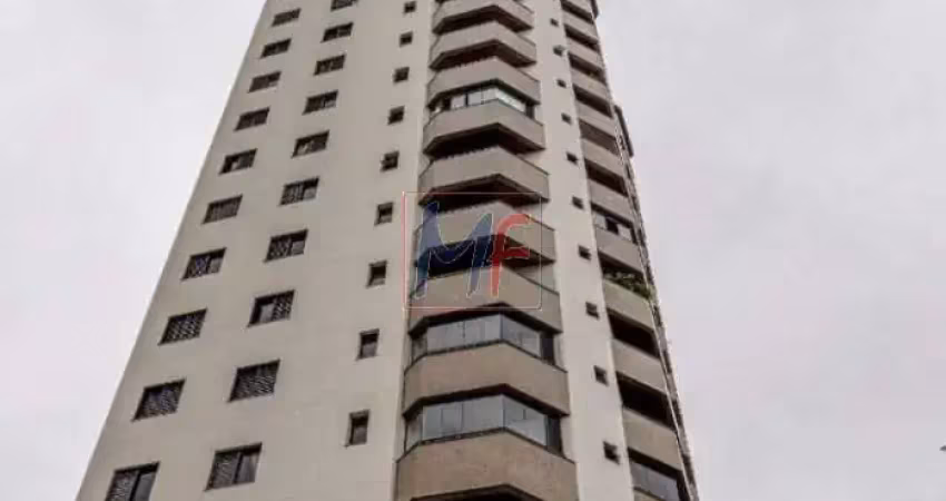 Ref: 14.531 apartamento com 133 m², 3 quartos (1 suíte), 2 vagas, sala 3 ambientes, com sacada espaçosa e linda vista para a serra, lazer.