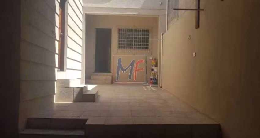 Excelente sobrado no bairro Vila Dionisia com 130 m² 3 dormitórios, sala, cozinha, copa, 2 banheiros, área de serviço e 2 vagas. REF: 14.657
