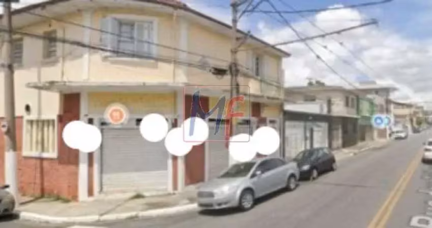 Excelente ponto comercial  na mooca, 115 m² área  terreno, 182 m² área construída, frente 9 m . zon.  zm. não aceita permutas. ref: 15.053