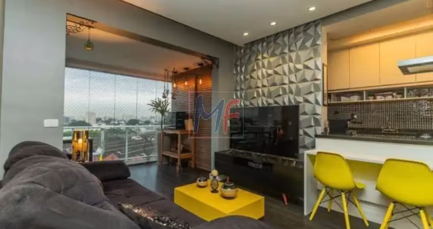 Ref: 14.861 lindo apartamento vila anastácio, com 87 m², 3 dormitórios, (1  suíte com closet ), varanda envidraçada, 2 vagas cobertas e lazer