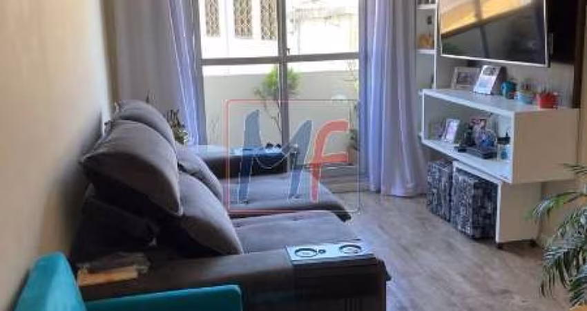 REF: 15.174 - Lindo apto na Chácara Belenzinho,  57 m² a.u., 2 quartos, sala, ampla cozinha com área de serviço, banheiro,  1 vaga e  Lazer.