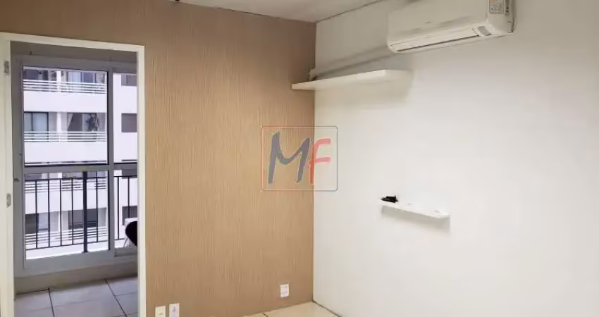 Ref: 14.795 sala comercial em santana, 34 m² com piso elevado, banheiro, varanda, persianas, sala com divisória, ar condicionado e 1 vaga.