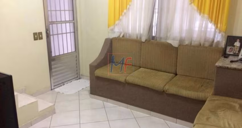 REF: 15.374 - Terreno com dois excelentes  sobrados construídos, água e luz separados, total de 5 quartos, 2 vagas, 230 m²  área construída.