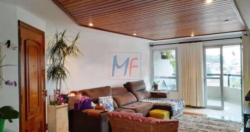 REF: 14.918 Excelente Apto Pq. Mandaqui, com 98 m² , arejado, face norte,  3 dorms( 1 suite),  armários embutidos , 2 vagas e Lazer completo.