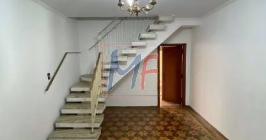 REF: 15.140 - Lindo sobrado na Quarta Parada , a 500 m do metrô Belém,  2 quartos (1 suíte),  sala, cozinha, varanda, lavanderia, 1 vaga.