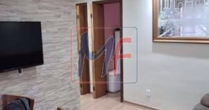 REF: 15.325 - Lindo apto no bairro Jardim Nove de Julho, com 47 m², 2 dormitórios, sala, cozinha, banheiro, área de serviço, 2 vagas. Lazer.