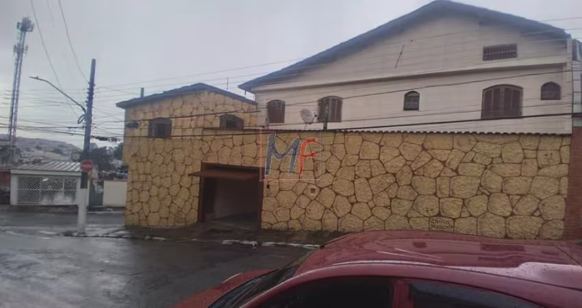 REF: 15.368 - Lindo sobrado na Vila Industrial, com 280 m²a.u., , 3 dormitórios sendo 1 suíte, sala, cozinha, salão, churrasqueira, 2 vagas.