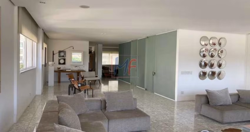 Lindo apto em Higienópolis, de 420 m² área útil, 4 quartos (2 suítes), sala, sacada, cozinha, banheiros, 3 vagas e área de lazer. Estuda propostas e permutas.  REF: 15.595 -