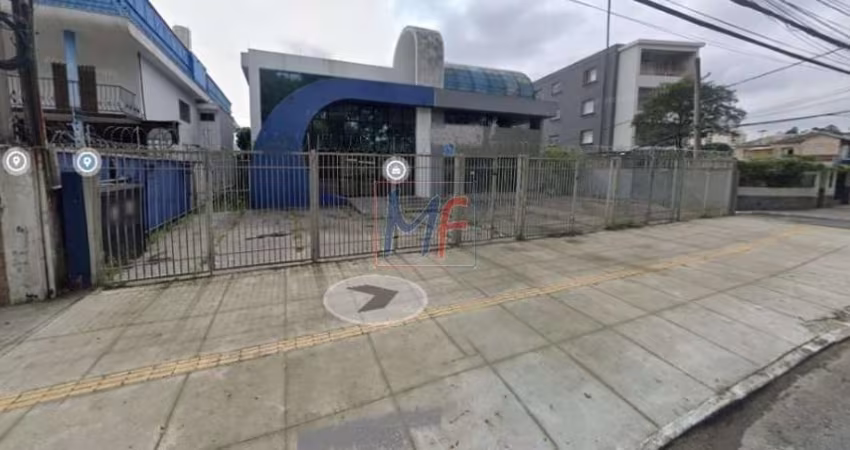 Excelente prédio comercial na Vila Monumento, com 1.023 m² a.t., 1.537 m² a.c., testada de 27m, Zoneamento ZC (REF 15.707)