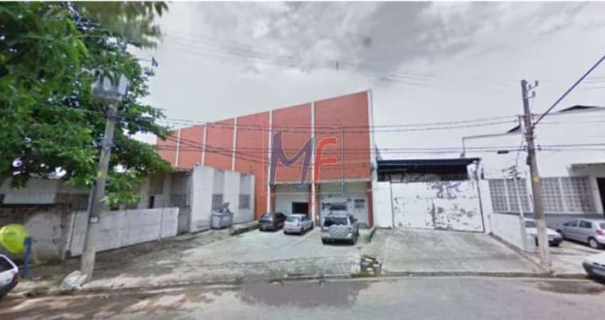 REF: 15.715 - TERRENO  na Água Branca, com 3.752 m², 59 m  testada e 3.290 m²de área construída, não aceita permutas, zoneamento ZEM.