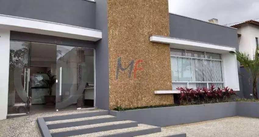 Excelente prédio comercial com 11 salas, recepção, cozinha, 12 aparelhos  ar condicionado, alugado no centro caraguatatuba. ref: 11.781
