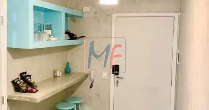Ref  15.745 - lindo apto no centro de são paulo,  40 m²a.u.,  2 quartos, sala, cozinha, banheiro adaptado para cadeirantes, sem vaga.