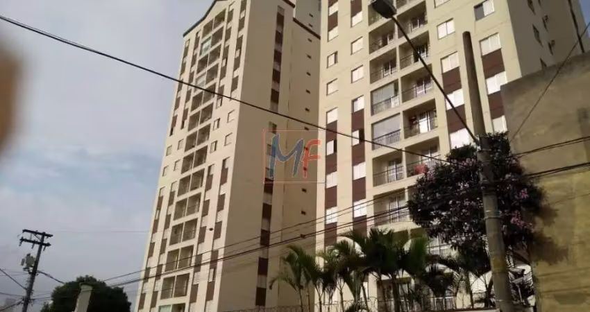 Ref: 15.870 - lindo apartamento na vila antonieta, 88 m²a.u.,  3 quartos, sala , sacada, cozinha, área de serviço, banheiro, 1 vaga e lazer.