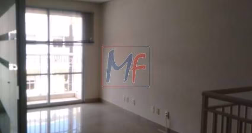 REF: 15.856 - Excelente sala comercial na Vila Hamburguesa, móveis planejados, sacada, com 2 vagas, 85 m² de área útil. Estuda propostas.