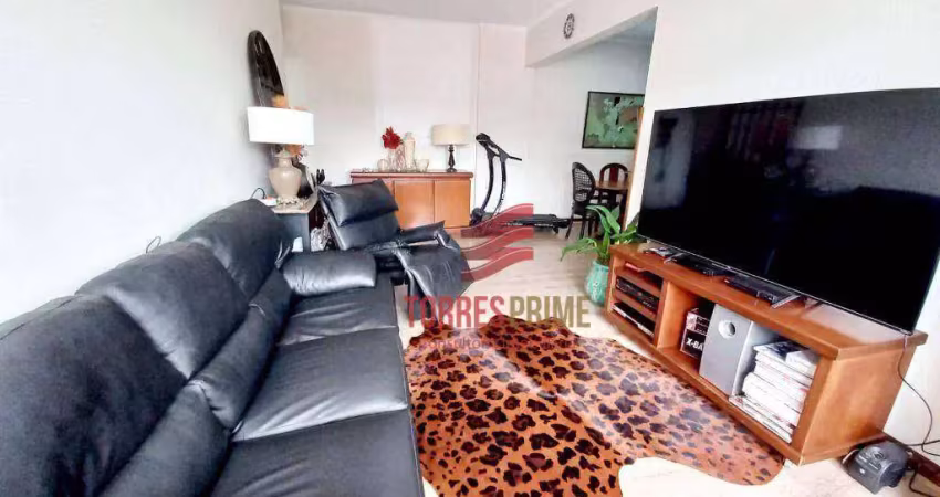 Apartamento com 3 dormitórios à venda, 116 m² por R$ 800.000,00 - Campo Grande - Santos/SP