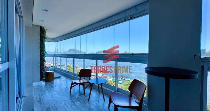 Apartamento com 4 dormitórios à venda, 189 m² por R$ 2.700.000,00 - Ponta da Praia - Santos/SP
