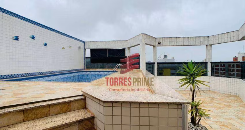 Cobertura com 4 dormitórios à venda, 440 m² por R$ 2.650.000,00 - Boqueirão - Santos/SP