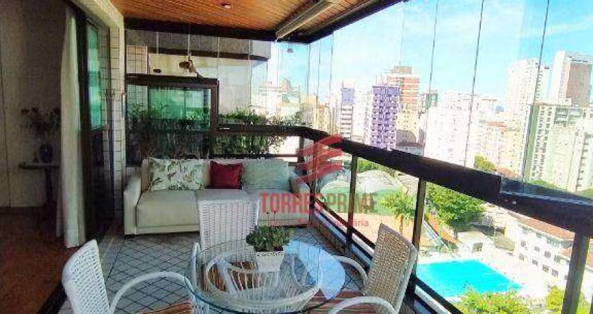 Apartamento com 4 dormitórios à venda, 282 m² por R$ 2.335.000,00 - Boqueirão - Santos/SP