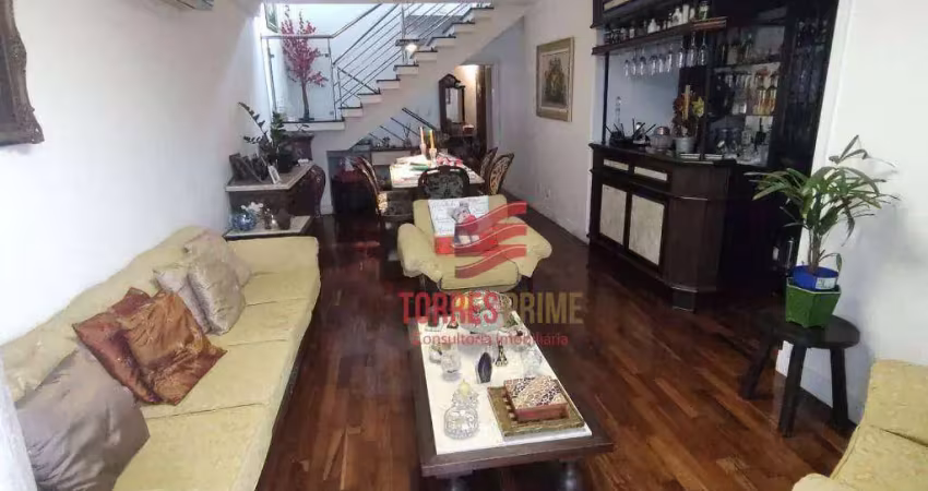 Cobertura com 4 dormitórios à venda, 388 m² por R$ 2.400.000,00 - Ponta da Praia - Santos/SP