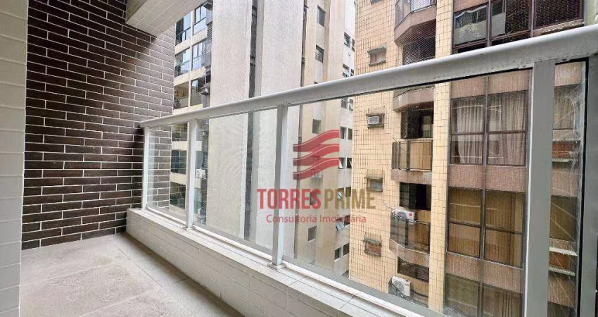 Apartamento com 2 dormitórios à venda, 82 m² por R$ 880.000,00 - Aparecida - Santos/SP