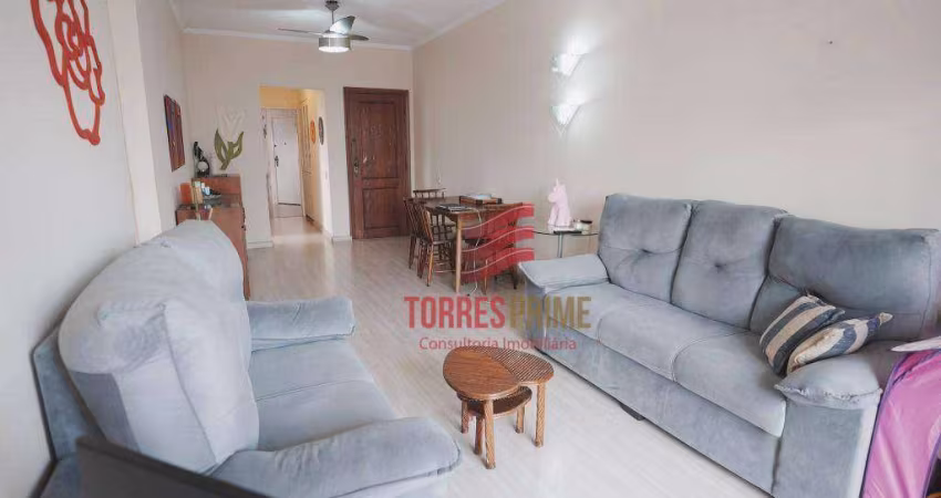 Apartamento com 3 dormitórios à venda, 140 m² por R$ 690.000,00 - Boqueirão - Santos/SP