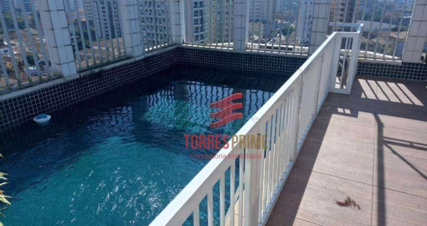 Cobertura com 2 dormitórios à venda, 280 m² por R$ 1.950.000,00 - Ponta da Praia - Santos/SP