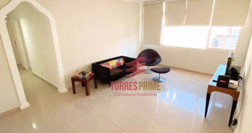 Apartamento com 2 dormitórios à venda, 90 m² por R$ 599.000,00 - José Menino - Santos/SP