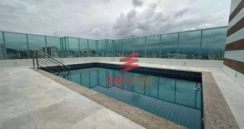 Apartamento Garden com 2 dormitórios, 54 m² - venda por R$ 760.000,00 ou aluguel por R$ 5.000,00/mês - Embaré - Santos/SP