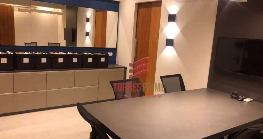 Sala à venda, 93 m² por R$ 630.000,00 - Encruzilhada - Santos/SP