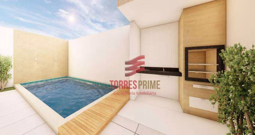 Casa com 3 dormitórios à venda, Piscina, por R$ 1.490.000 - Embaré - Santos/SP