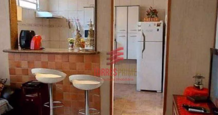 Village com 2 dormitórios à venda, 71 m² por R$ 448.000,00 - Gonzaga - Santos/SP