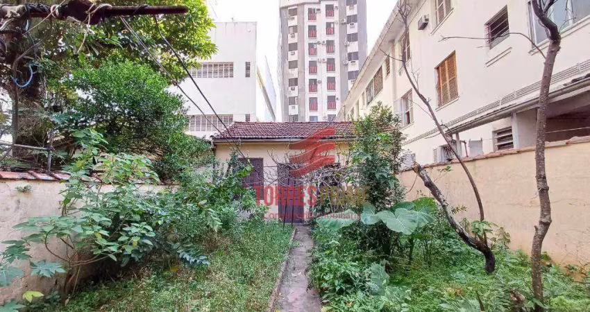 Sobrado com 3 dormitórios, edícula com mais 2 quartos,  à venda, 202 m² por R$ 1.060.000 - Campo Grande - Santos/SP